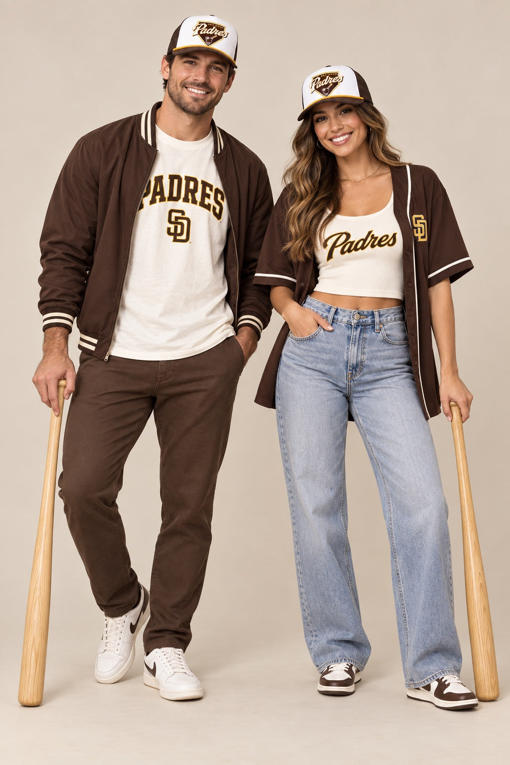 San Diego Custom Trucker Hat – Baseball-Inspired Edition