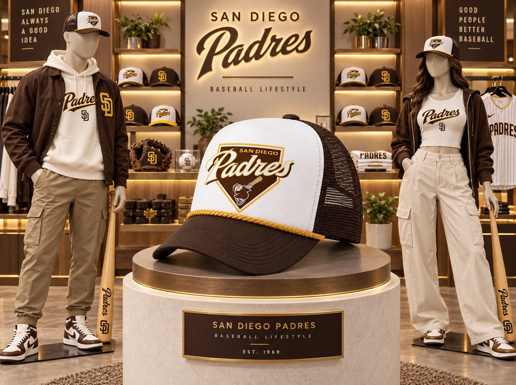 San Diego Custom Trucker Hat – Baseball-Inspired Edition